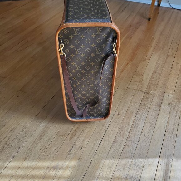 Monogram Louis Vuitton roller suitcase - Picture 3 of 5
